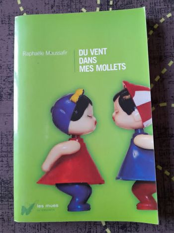 Livre Du vent dans mes mollets