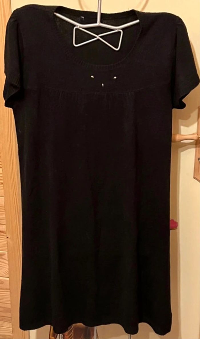Robe en maille noire - photo numéro 2