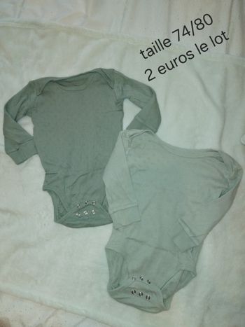Lot de  2 body