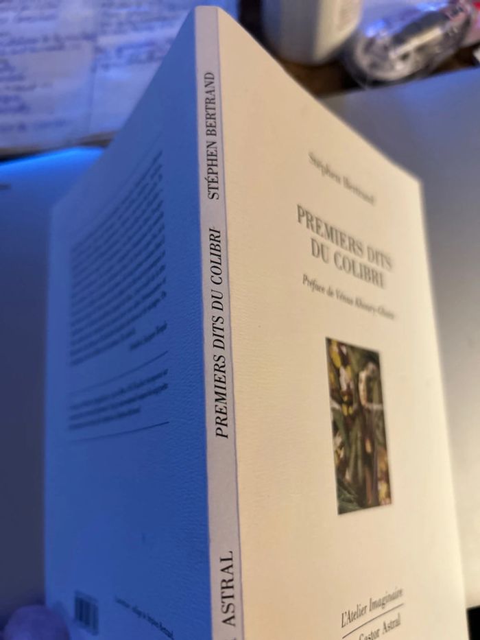 premiers dits du colibri - photo numéro 3