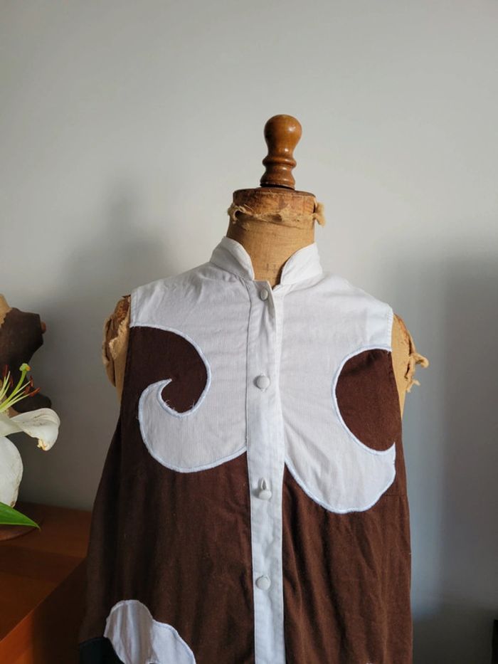 Tunique vintage T1 Nina Jan asymétrique - photo numéro 3