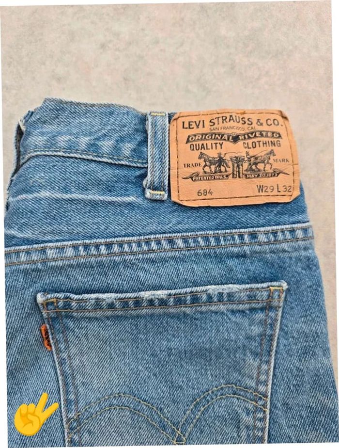 Short Levi's 684 W29 FR38 Bleu Homme men #SHO41b - photo numéro 2