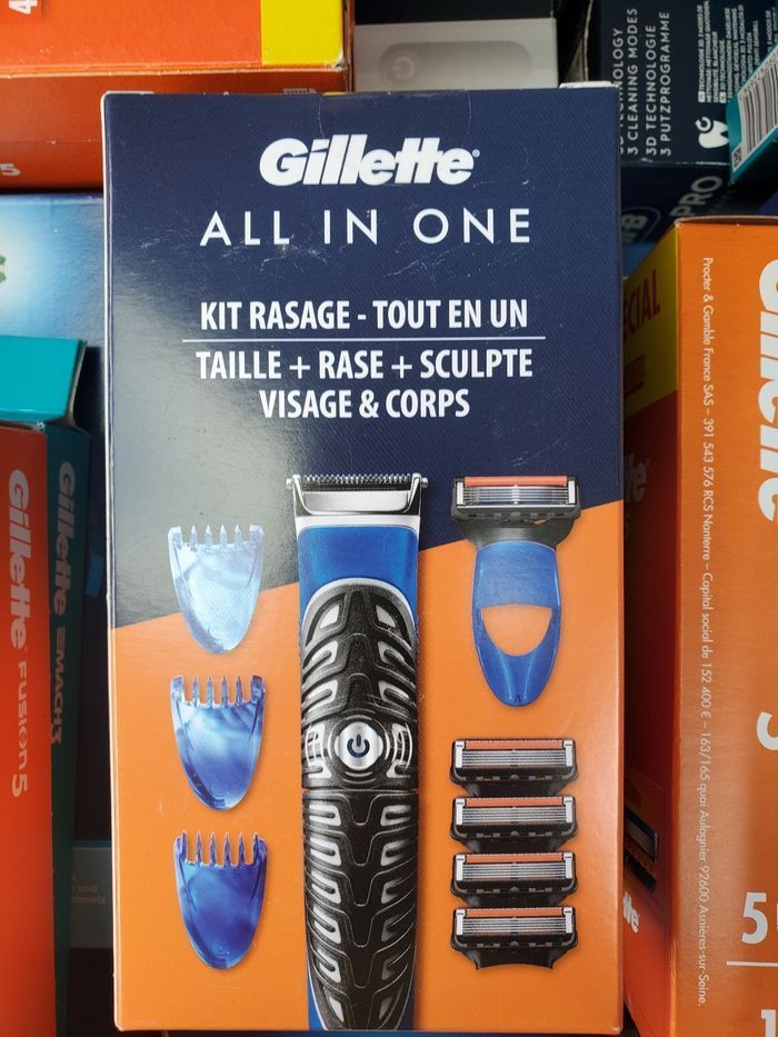 Tondeuse Gillette Tout-en-un. Neuf.