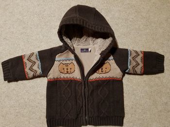 Gilet épais sergent major garçon 9 mois