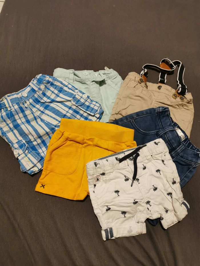6 shorts 3mois - photo numéro 3