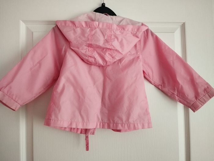 * coupe-vent à capuche rose T3A Tout simplement - photo numéro 6