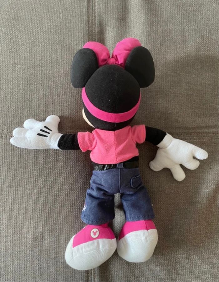 Peluche Minnie en jeans - photo numéro 3