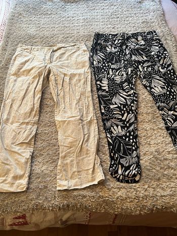 Lot pantalons été taille 46