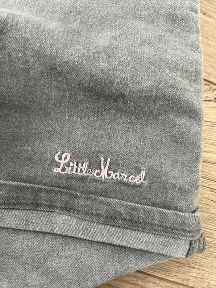 14 ans shirt en jeans gris stretch Little marcel - photo numéro 2