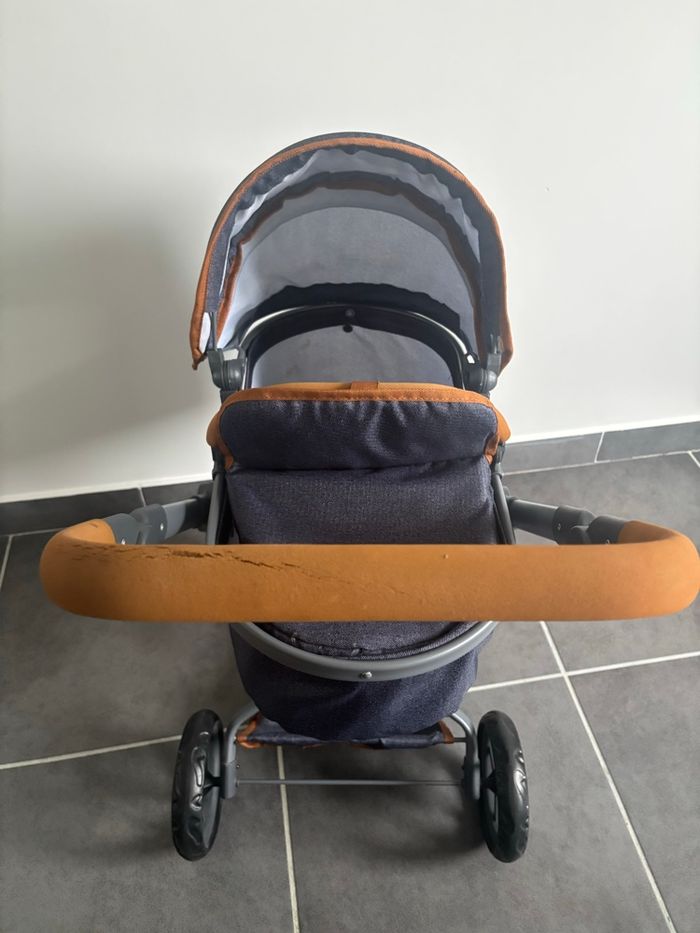 Knorr Toys Poussette pour poupée Boonk Bleu foncé 59 x 42 x 80 cm - photo numéro 4