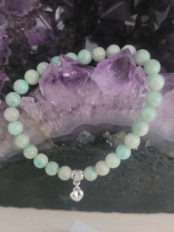 Bracelet en pierres naturelles d amazonite
