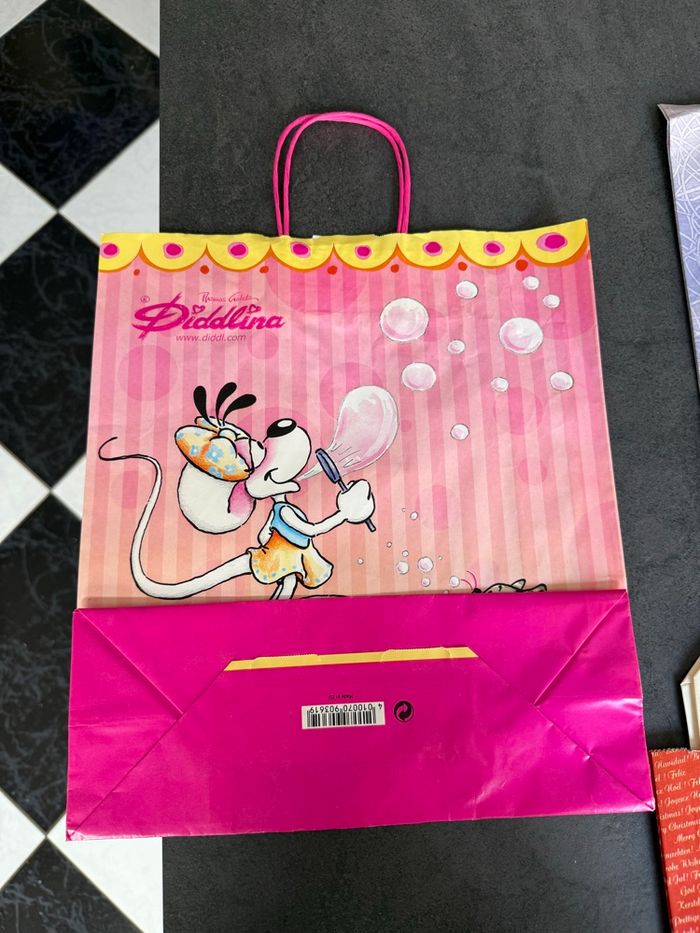 Cinq. Sacs cadeaux Diddl - photo numéro 7