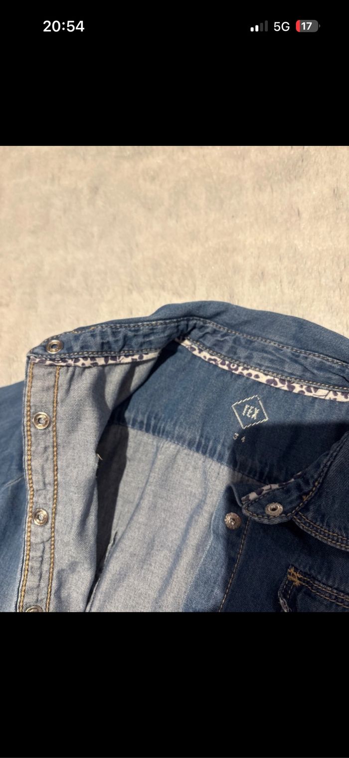 Chemise en  jean - photo numéro 3