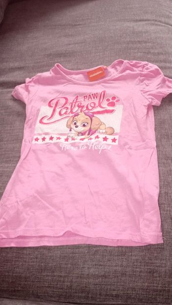 Tee shirt Pat patrouille 8ans