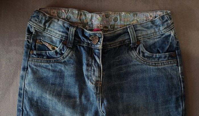 Jean délavé 10ans - photo numéro 3