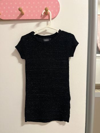 Robe pull hiver brillante