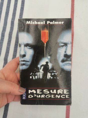 Mesure d'urgence, livre de Michael Palmer