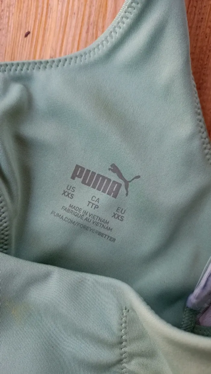 Brassière de fitness Puma x Pamela Reif - photo numéro 4