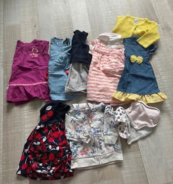 Lot habits fille 3’mois