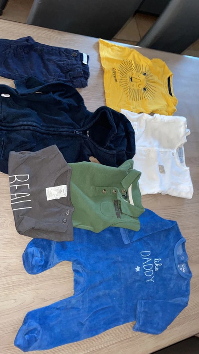 Lot 10 vêtements Kiabi/Gemo en 3 mois