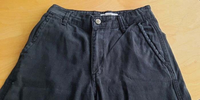 Pantalon cargo noir, fille, taille 32 - photo numéro 4