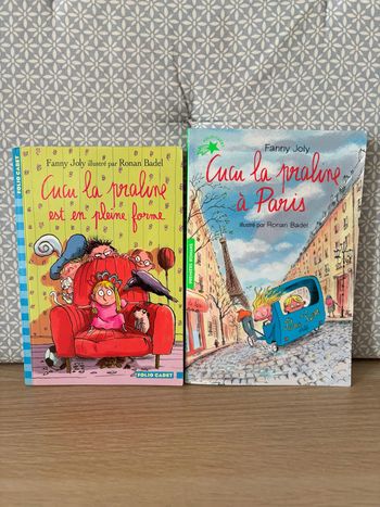 Lot de 2 Livres "Cucu La Praline"