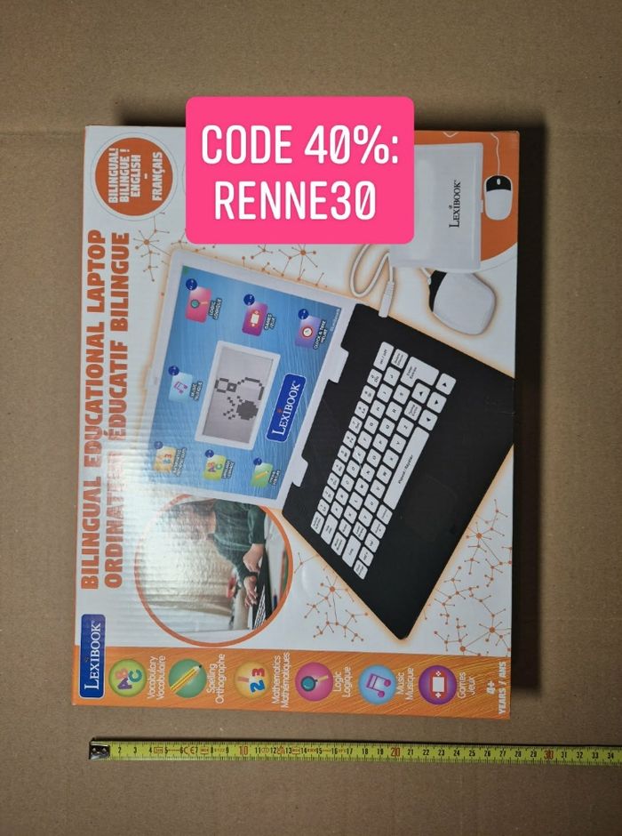 Ordinateur Portable Educatif Bilingue de Lexibook