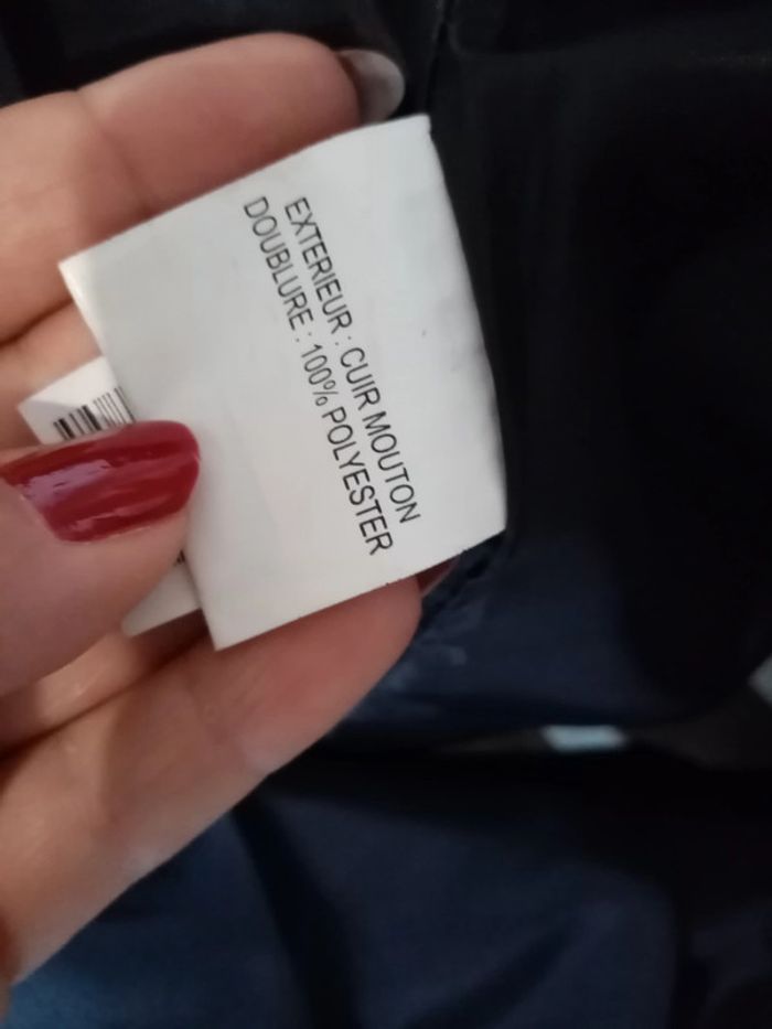 Jupe en cuir taille 38 - photo numéro 8