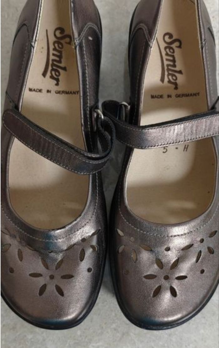 Mocassin brillant taille 38 marque Semler neuve - photo numéro 3