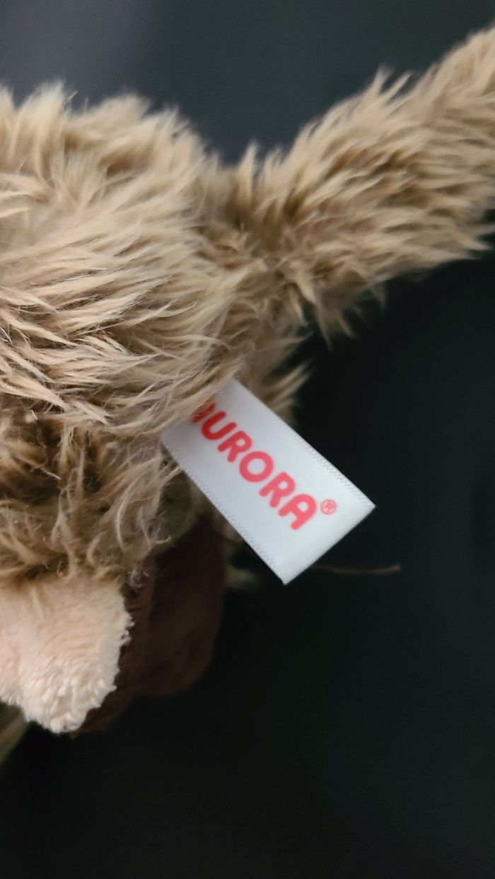 Rare peluche douce singe marmoset HTF Aurora - photo numéro 5