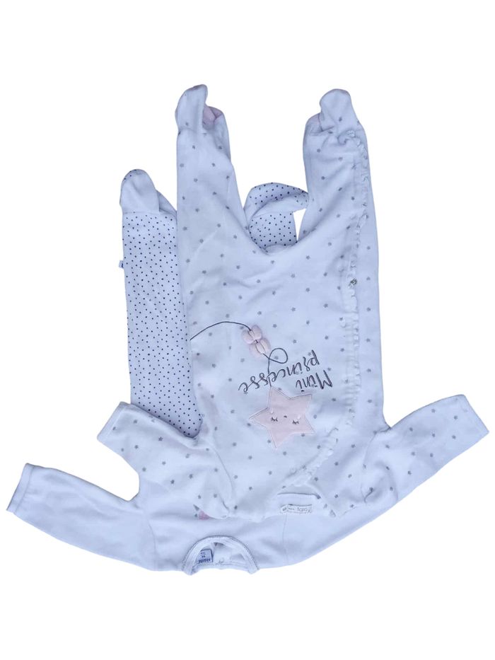 Lot de 2 pyjamas Absorba et Gémo - 9 mois