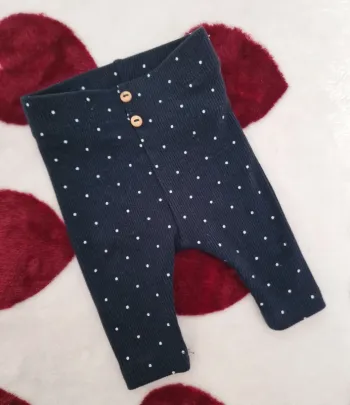 Legging côtelé 1 mois
