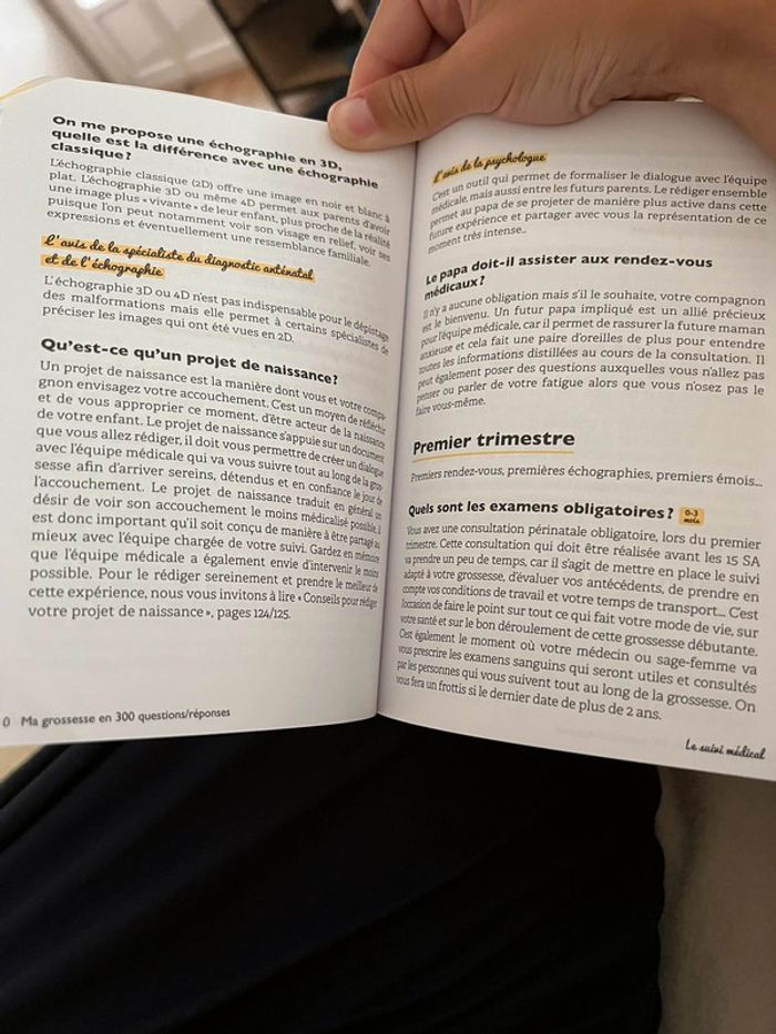 Livre la grossesse en 300 questions/réponses - photo numéro 3