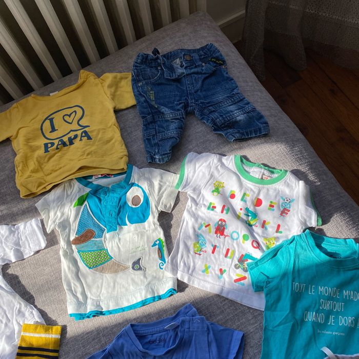 Lot de haut de bébé 3 mois - photo numéro 3