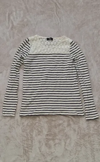 Pull marin le temps des cerises