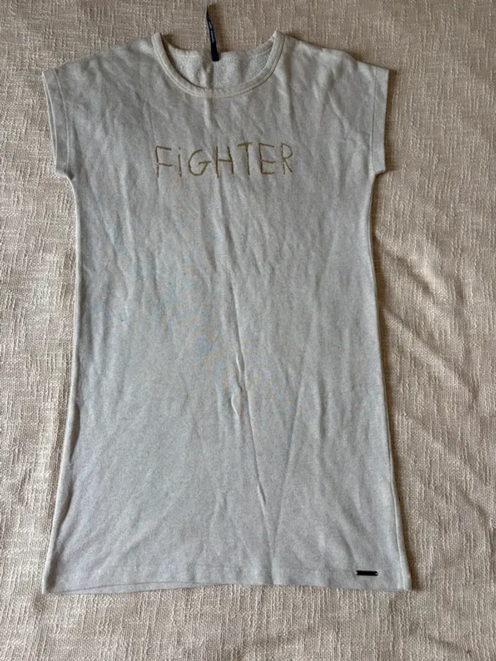 Robe beige et dorée Cop Copine – Taille M
