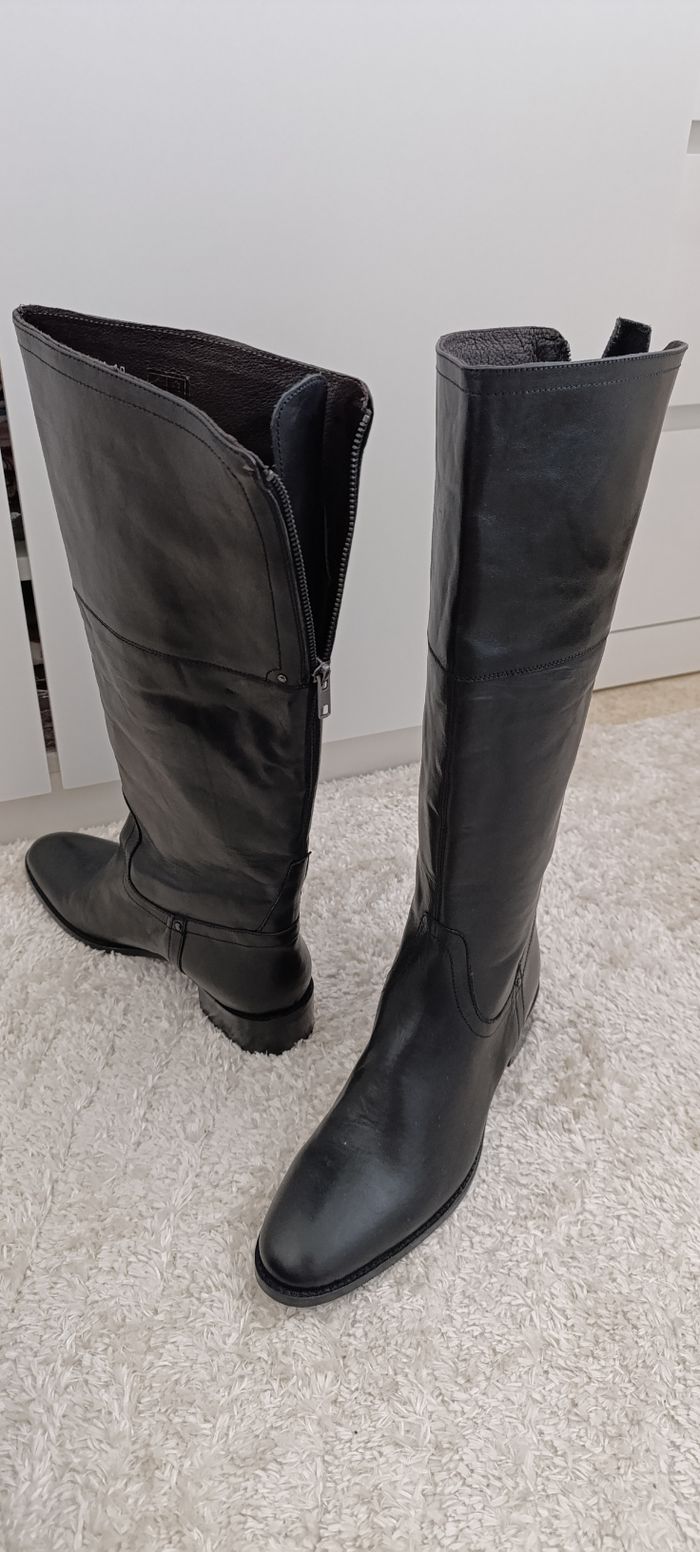 Bottes haute en cuir Neuve