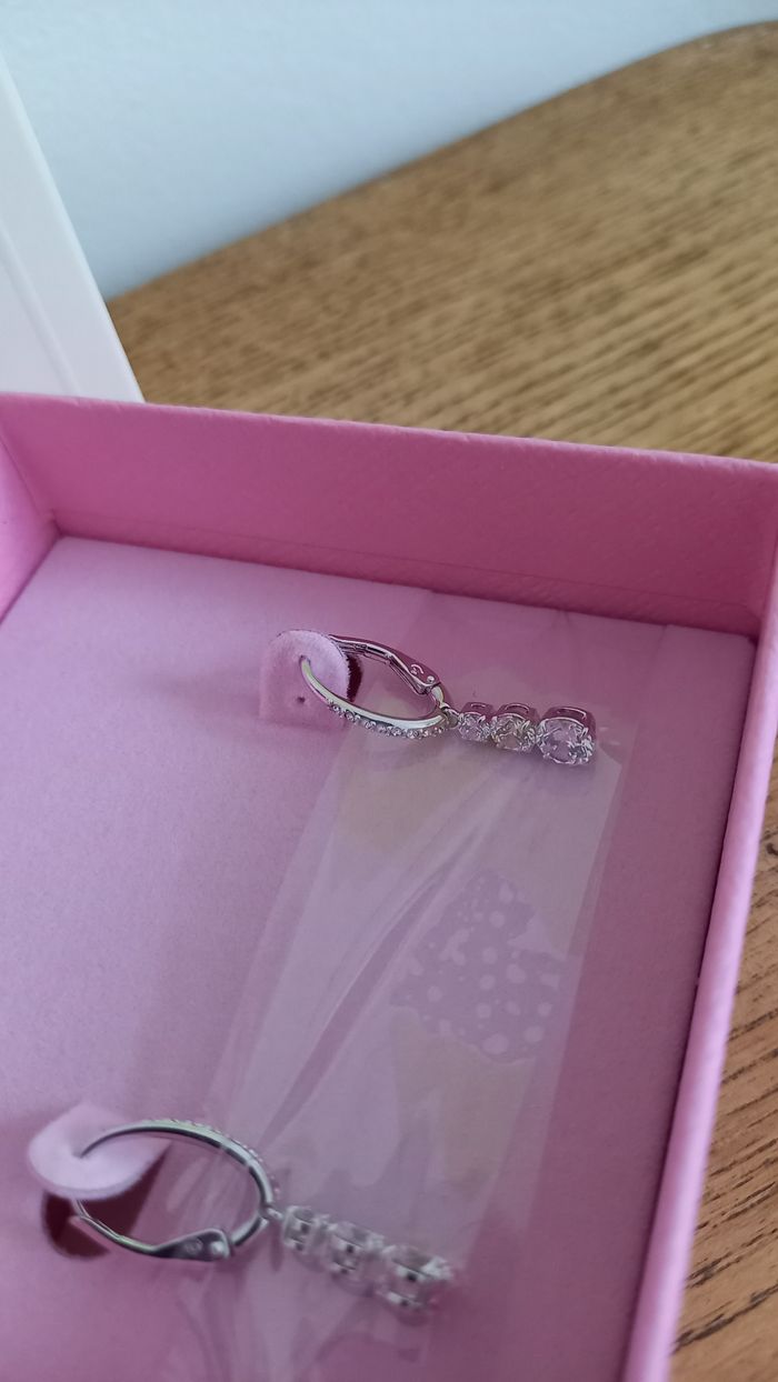 Boucles d'Oreilles Swarovski - photo numéro 6
