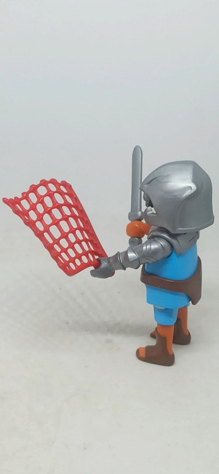 Gladiateur avec épée et vêtements bleus playmobil - photo numéro 2