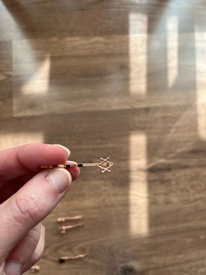 Lot de 6 barrettes pinces claire ´s - photo numéro 4