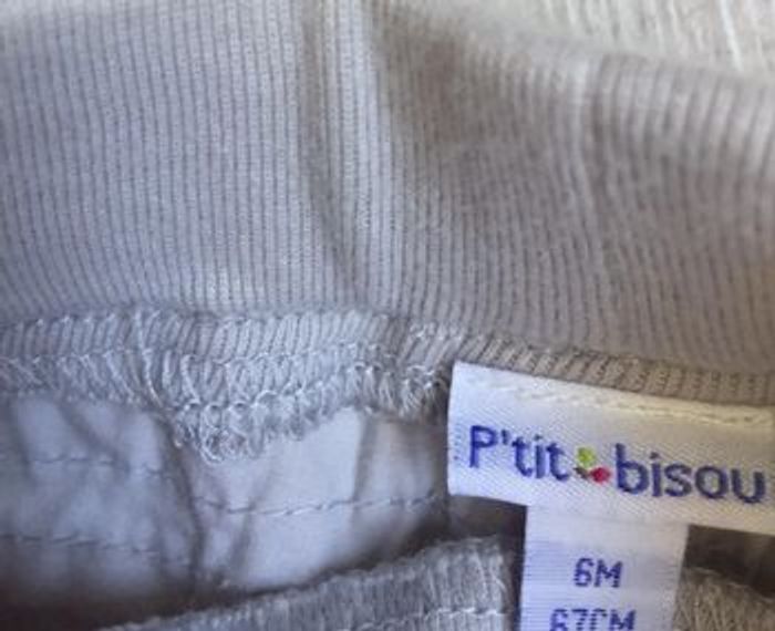 Pantalon 6 mois p’tit bisous aubert - photo numéro 3
