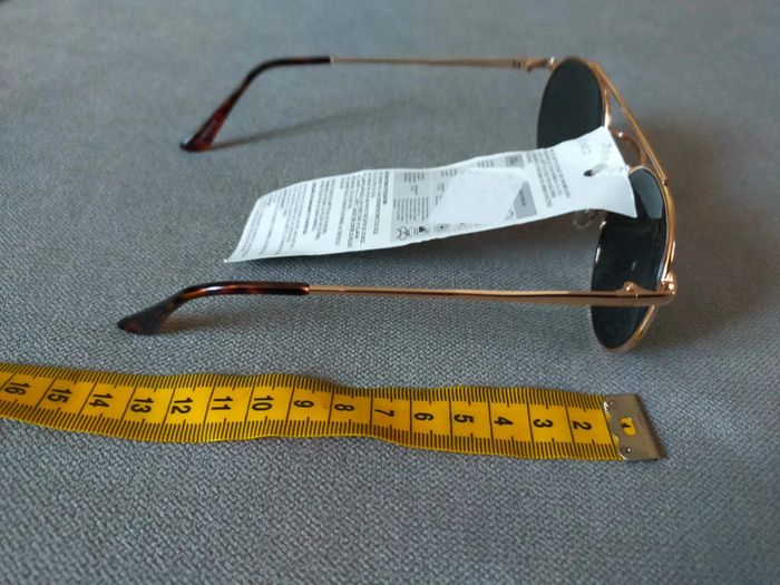 Lunettes de soleil rondes noires – Neuf avec étiquette - photo numéro 6