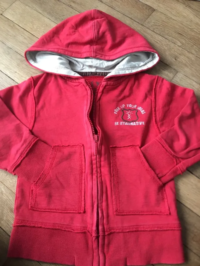 Gilet zippé 24 mois Okaidi