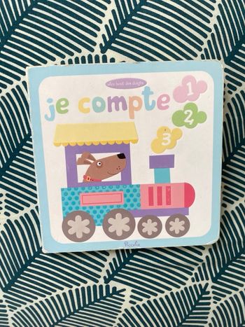 Livre cartonné je compte 1 2 3 Piccolia