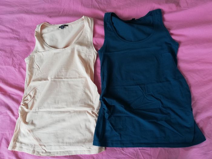 Lot de 2 tee-shirts de maternité