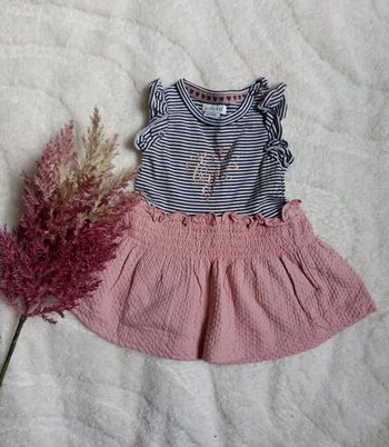 Robe d'été effet 2 en 1