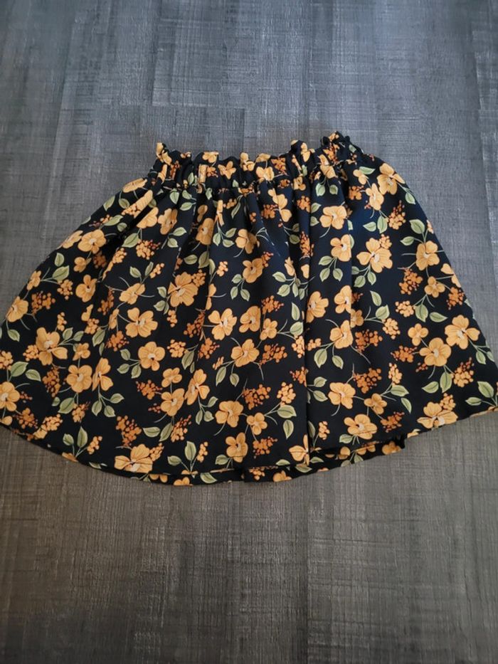 Jupe fleurie