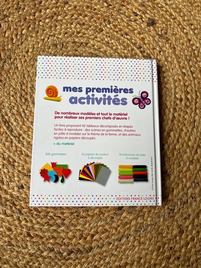 Livre mes premières activités des 4 ans - photo numéro 2