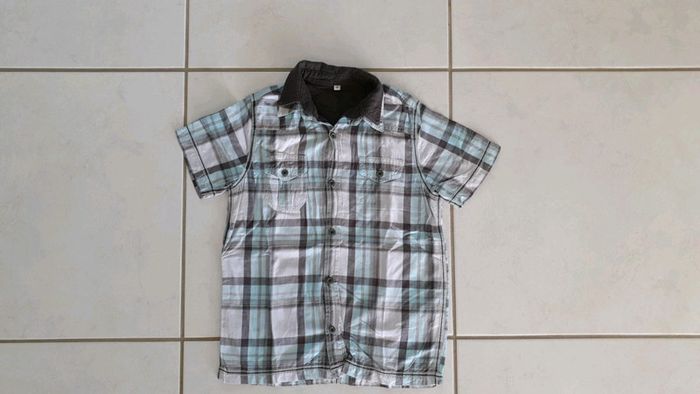 Chemise manches courtes garçon 6 ans v9