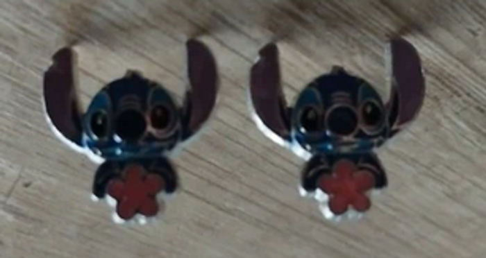 Boucles d'oreilles Stitch - photo numéro 3